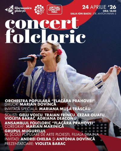 Bilet virtual transmisie live Concert Folcloric - 24 aprilie 2026