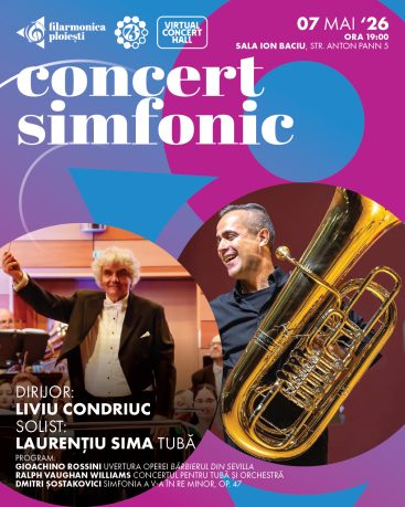 Bilet virtual transmisie live Concert Simfonic - 7 mai 2026