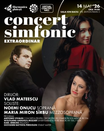 Bilet virtual transmisie live Concert Simfonic Extraordinar - 14 mai 2026