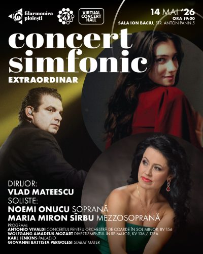 Bilet virtual transmisie live Concert Simfonic Extraordinar - 14 mai 2026