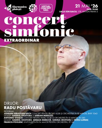 Bilet virtual transmisie live Concert Simfonic Extraordinar - 21 mai 2026