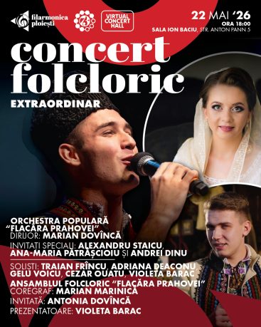 Bilet virtual transmisie live Concert Folcloric Extraordinar - 22 mai 2026