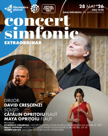 Bilet virtual transmisie live Concert Simfonic Extraordinar - 28 mai 2026