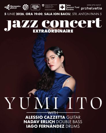 Bilet virtual transmisie live Concert de Jazz Extraordinar - Yumi Ito - 5 iunie 2026