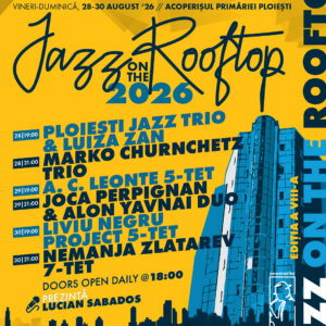 Bilet virtual transmisie live Jazz on the Rooftop VIII - 28-30 august 2026 - Image 1