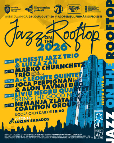 Bilet virtual transmisie live Jazz on the Rooftop VIII - 28-30 august 2026
