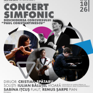 Bilet virtual transmisie live Concert Simfonic - 22 octombrie 2026